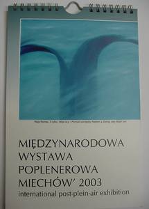 Strona tytułowa kalendarza poplenerowego na 2004 r.